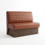 Alabama Bench 2 Seater - Leather (Vintage Tan)