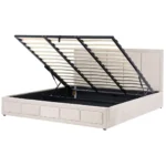 Quiberon Ottoman Storage Bed (Beige) - Image 2