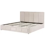 Quiberon Ottoman Storage Bed (Beige) - Image 4