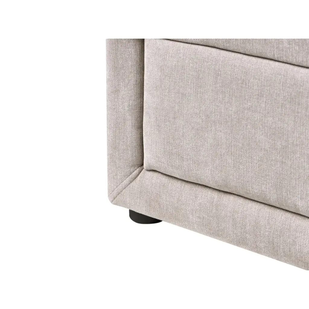 Quiberon Ottoman Storage Bed (Beige) - Image 7