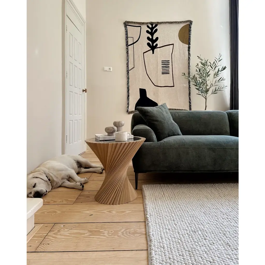 Matila 3-Seater Sofa (Green Velvet) - Image 10