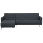 Aberdeen Modular Corner Sofa Bed (Dark Grey) - Image 2