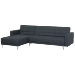 Aberdeen Modular Corner Sofa Bed (Dark Grey)