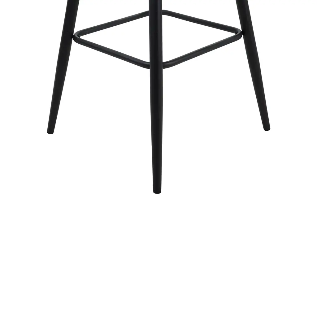 Darien Fabric Bar Stools - Set of 2 (Dark Gray) - Image 7