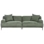 Matila 3-Seater Sofa (Green Velvet) - Image 2