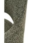 Moravia Swivel Dining Chair (Green Bouclé) - Image 6