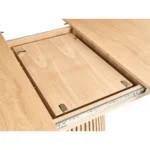 Moore Extending Oval Dining Table (Ash Wood Effect) - Image 5