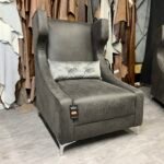 Kensington High Back Armchair – Bespoke Contract Wing Chair