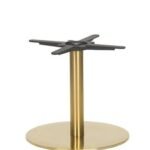 Midas Small Round Table Base (CH-Brass)