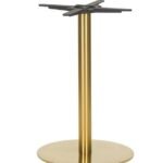 Midas Small Round Table Base (DH-Brass)