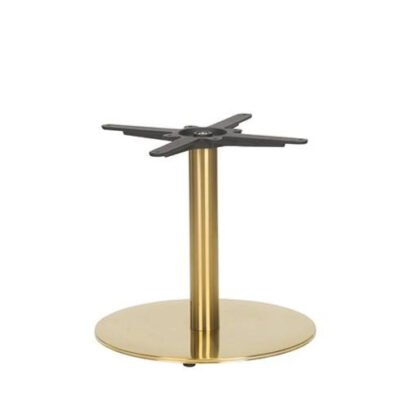 Midas Small Round Table Base (CH-Brass)
