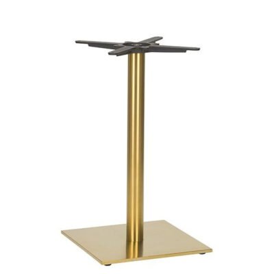 Midas Small Square Table Base (DH-Brass)