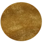 Ginger leather/fabric swatch